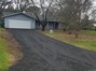 Newly graveled driveway