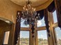 Gorgeous Chandelier above the breakfast nook table overlooking the golf course!