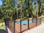 Fenced deck and above ground pool area ready for the Summer!!