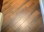 Hand scraped hickory wood floors