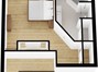 Upstairs master bedroom floor plan