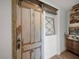 Barn door to Hallway Full Bathroom