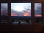 Sunrise from living room window