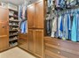 Large Master Closet, with even more built-ins.